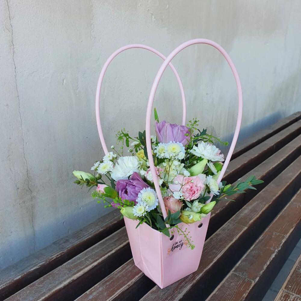 Сумочка с тюльпанами / 1170 id Сумочка с тюльпанами / 1170 id